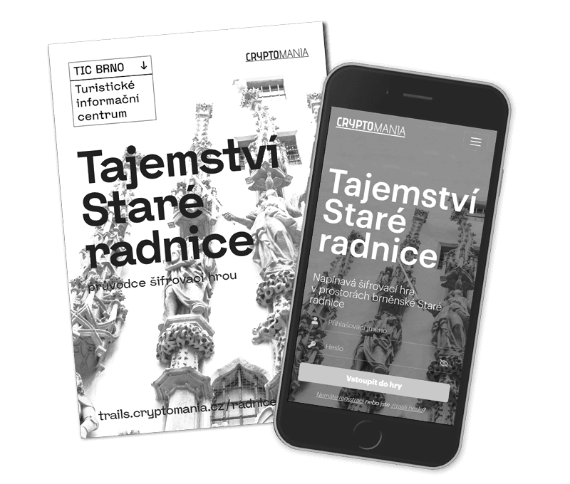 Tajemství Staré radnice Středně těžká hra v Brně