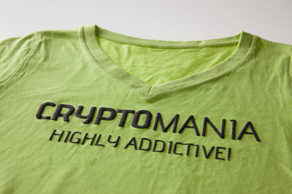 Pánské tričko "Cryptomania - Highly Addictive" - Image 2