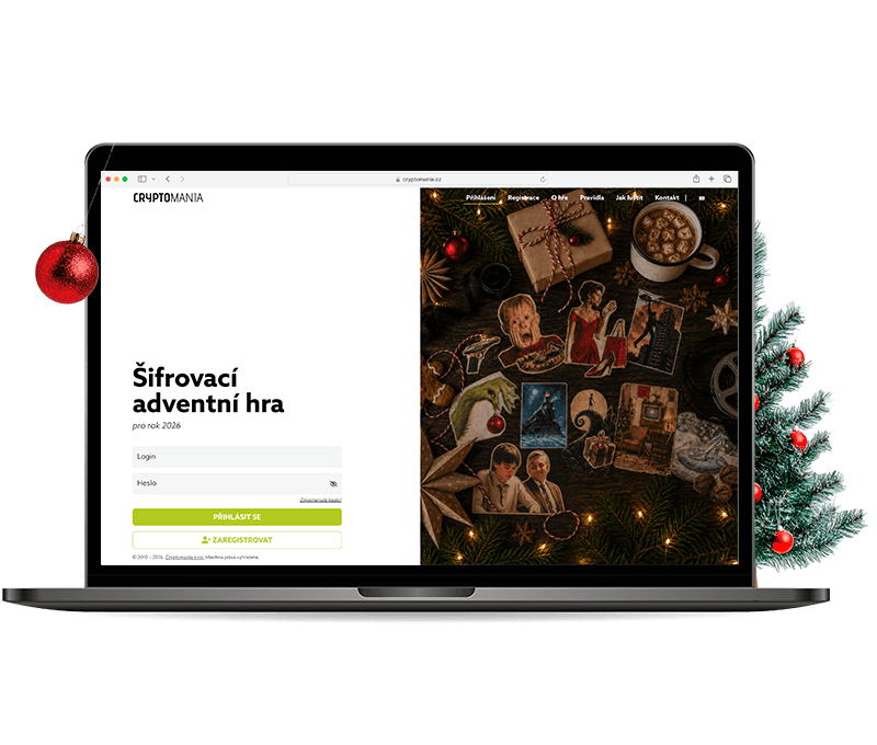 Šifrovací adventní hra pro firmy