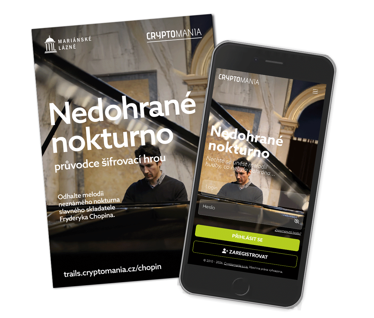 Nedohrané nokturno Family game v Mariánských Lázních